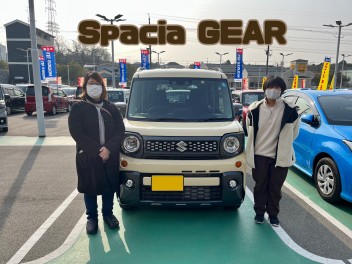 スペーシアギアご納車！！